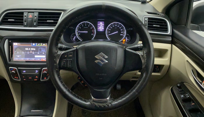 2016 Maruti Ciaz ZXI+, Petrol, Manual, 78,873 km, Steering Wheel Close Up