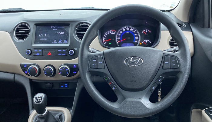 2019 Hyundai Grand i10 SPORTZ 1.2 KAPPA VTVT, Petrol, Manual, 23,291 km, Steering Wheel Close Up