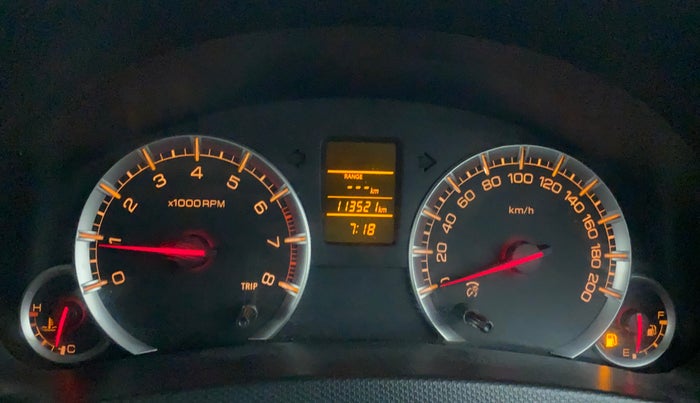 2014 Maruti Swift VXI, Petrol, Manual, 1,13,920 km, Odometer Image