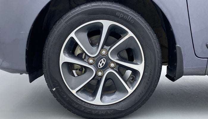 2018 Hyundai Grand i10 ASTA 1.2 KAPPA VTVT, Petrol, Manual, 17,541 km, Left Front Wheel