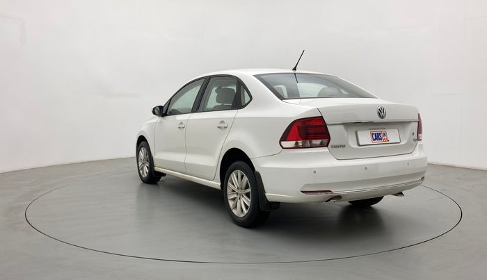 2017 Volkswagen Vento HIGHLINE 1.2 TSI AT, Petrol, Automatic, 86,330 km, Left Back Diagonal