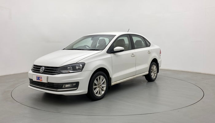 2017 Volkswagen Vento HIGHLINE 1.2 TSI AT, Petrol, Automatic, 86,330 km, Left Front Diagonal
