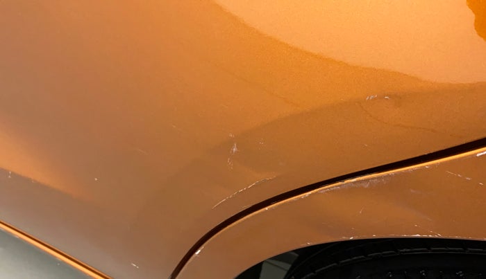 2017 Maruti Baleno DELTA CVT PETROL 1.2, Petrol, Automatic, 27,008 km, Rear left door - Minor scratches