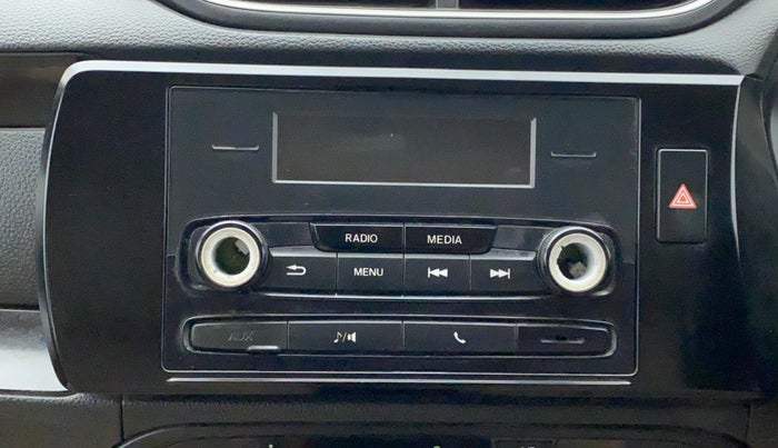 2018 Honda Amaze 1.2L I-VTEC S, Petrol, Manual, 83,623 km, Infotainment system - Music system not functional