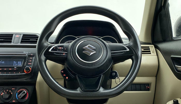 2018 Maruti Dzire VXI, Petrol, Manual, 27,307 km, Steering Wheel Close Up