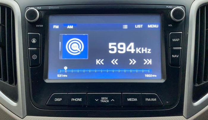 2018 Hyundai Creta SX PLUS AT 1.6 PETROL, Petrol, Automatic, 94,512 km, Infotainment System