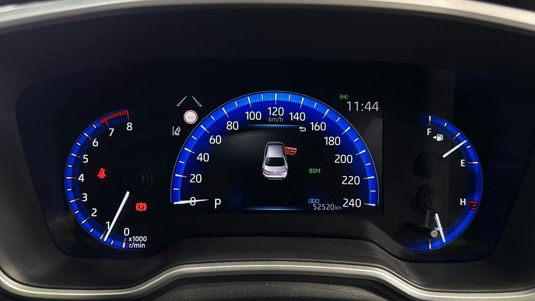 2021 Toyota Corolla Zr, Automatic, 52520 km, Odometer View