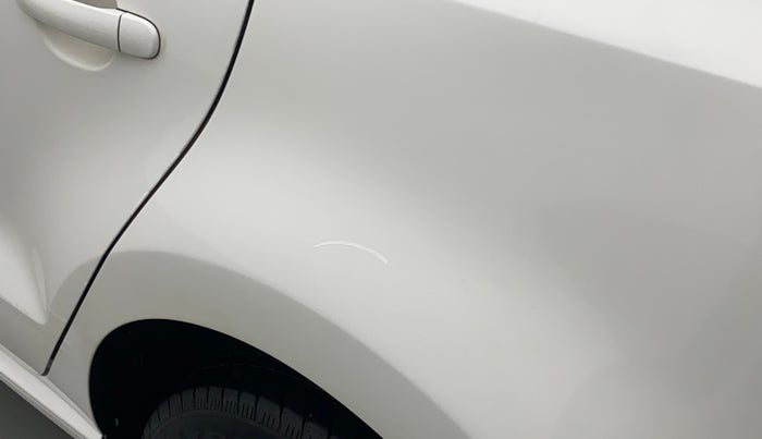 2012 Volkswagen Polo COMFORTLINE 1.2L DIESEL, Diesel, Manual, 95,078 km, Left quarter panel - Paint has minor damage