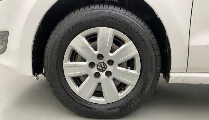 2012 Volkswagen Polo COMFORTLINE 1.2L DIESEL, Diesel, Manual, 95,078 km, Left Front Wheel