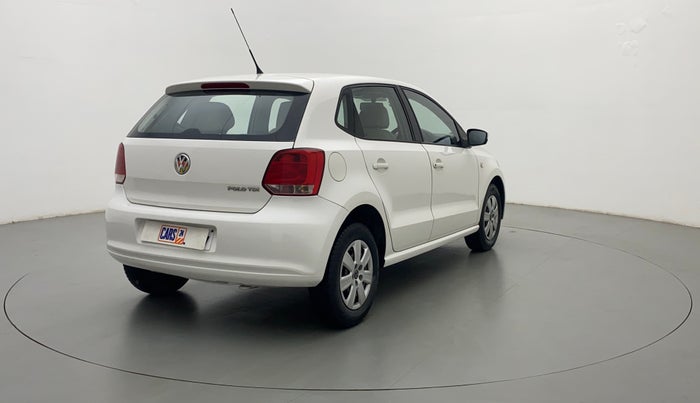 2012 Volkswagen Polo COMFORTLINE 1.2L DIESEL, Diesel, Manual, 95,078 km, Right Back Diagonal