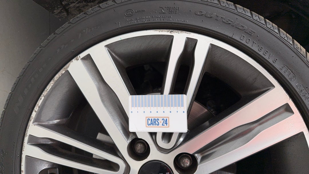 Wheels Rim Front LHS Gutter Rash