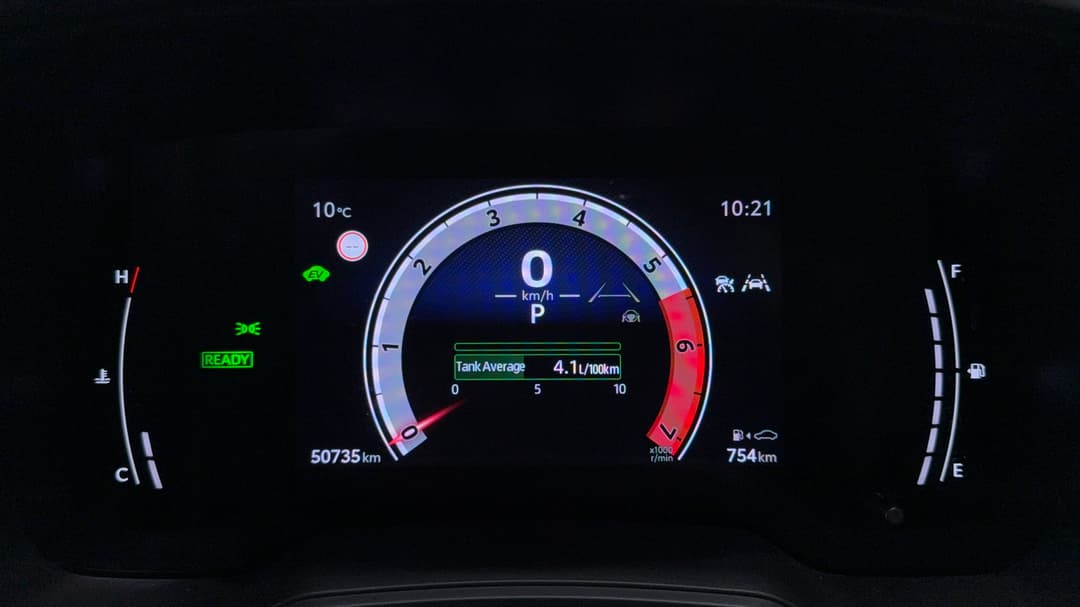 2022 Toyota Corolla Ascent Sport Hybrid, Automatic, 50735 km, Odometer View