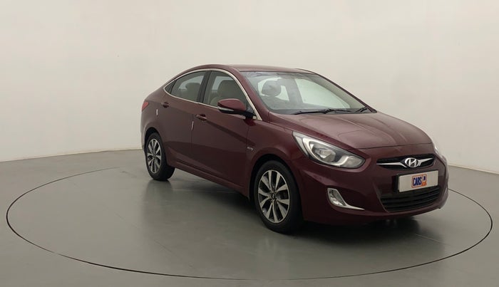 2014 Hyundai Verna FLUIDIC 1.6 CRDI SX AT, Diesel, Automatic, 54,858 km, Right Front Diagonal