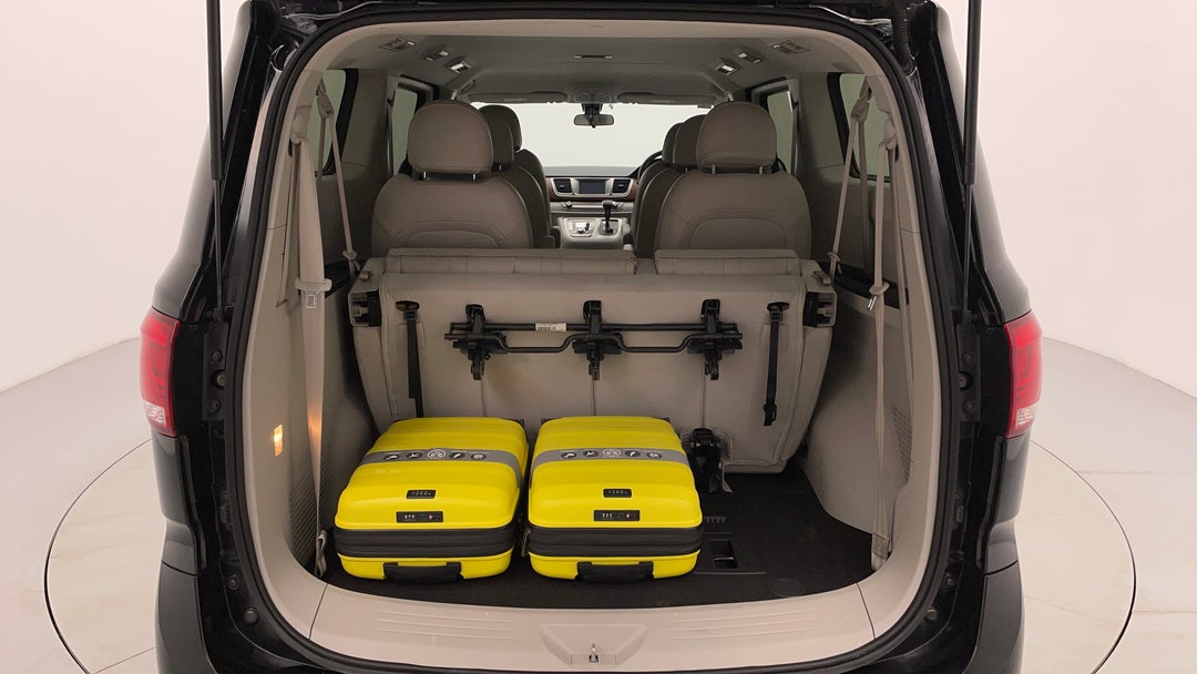 Boot Inside View with Luggage