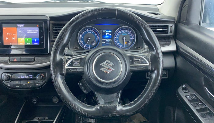 2019 Maruti XL6 ZETA SHVS, Petrol, Manual, 37,809 km, Steering Wheel Close Up