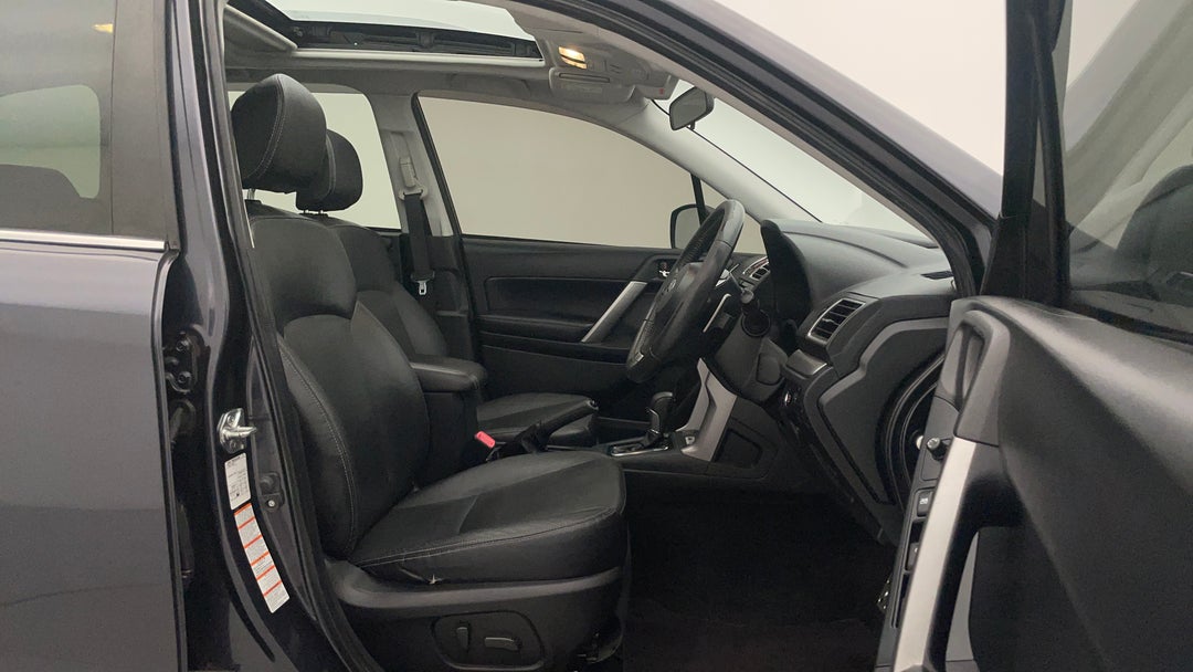 Right Side Front Door Cabin View