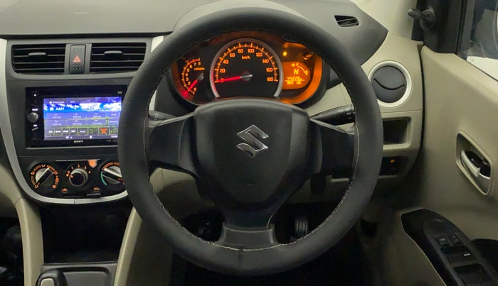 2014 Maruti Celerio VXI AMT, Petrol, Automatic, 44,228 km, Steering Wheel Close Up