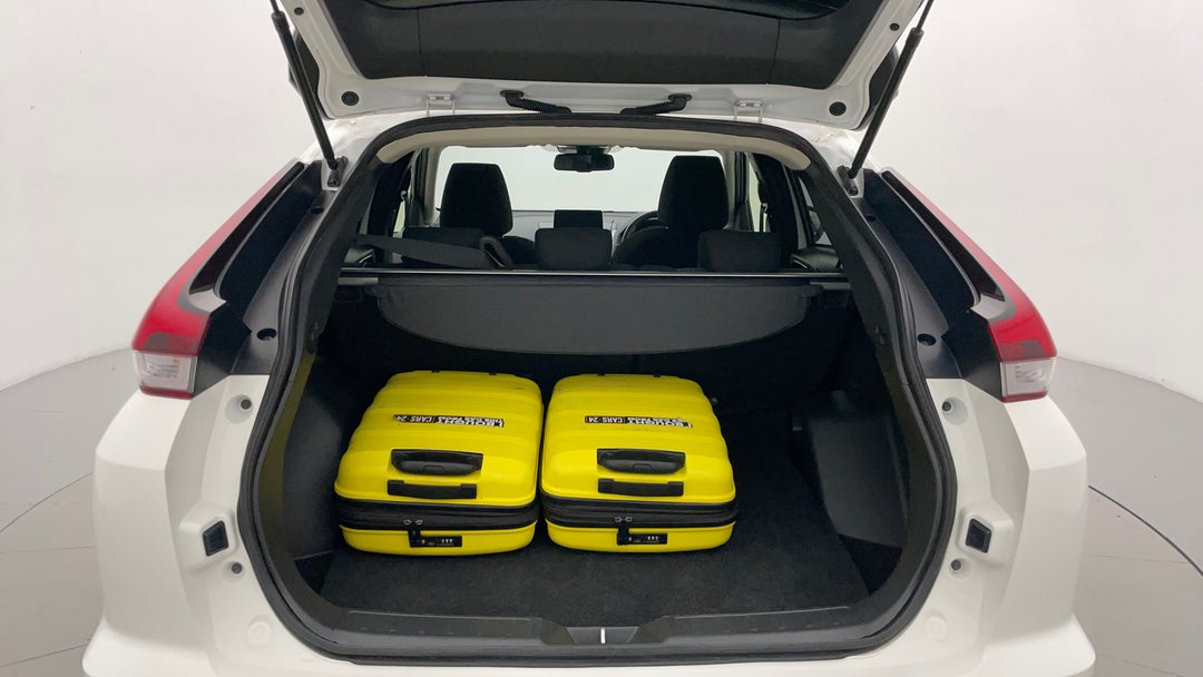 Boot Inside View with Luggage