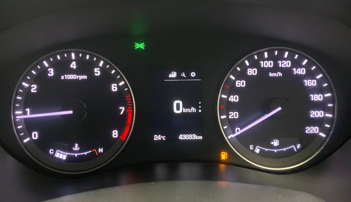 2017 Hyundai Elite i20 ASTA 1.2 (O), Petrol, Manual, 43,750 km, Odometer Image