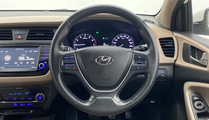 2017 Hyundai Elite i20 ASTA 1.2 (O), Petrol, Manual, 43,750 km, Steering Wheel Close Up