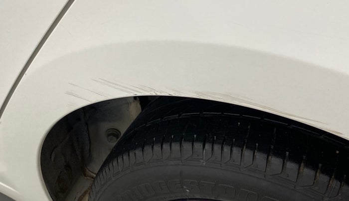 2017 Hyundai Elite i20 ASTA 1.2 (O), Petrol, Manual, 43,750 km, Left quarter panel - Minor scratches