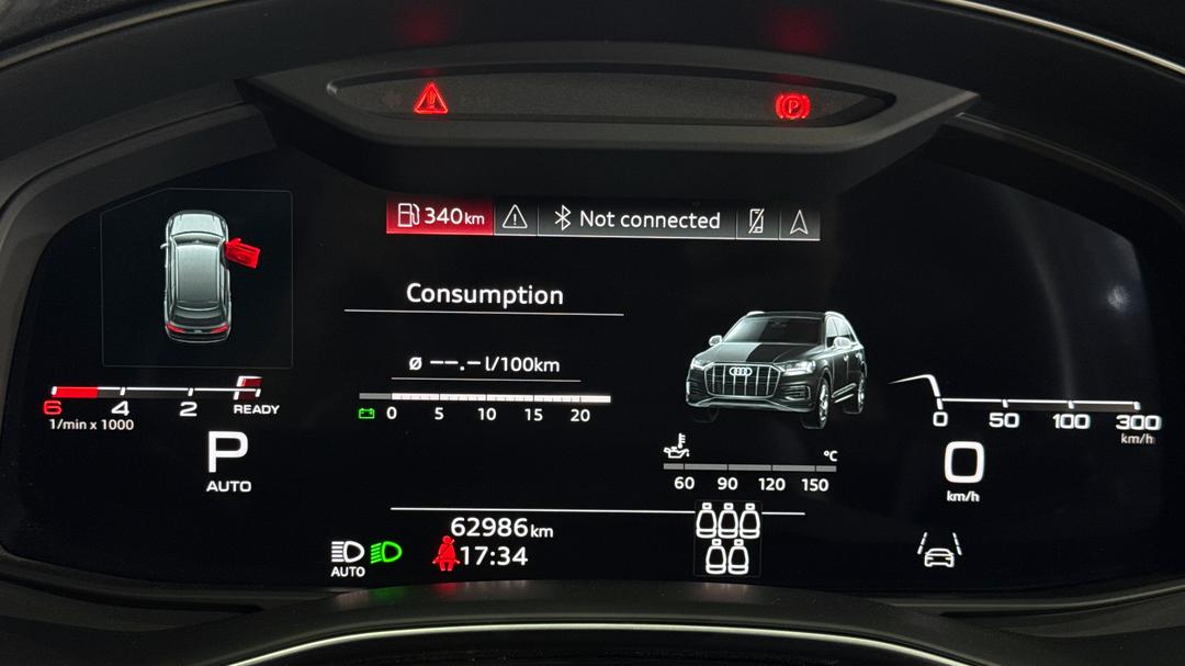 2021 Audi Q7 45 Tdi Quattro Mhev, Automatic, 62986 km, Odometer View