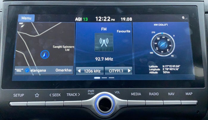 2021 Hyundai Creta 1.4 SX(O) TURBO GDI DCT, Petrol, Automatic, 15,422 km, Touchscreen Infotainment System