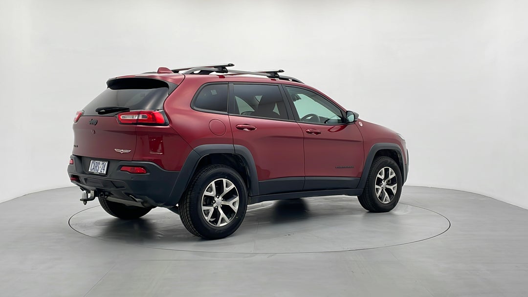 2014 Jeep Cherokee Trailhawk (4x4), Automatic, 89075 km, Right Back Diagonal (45- Degree) View