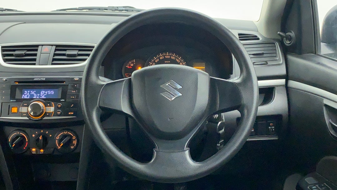 Steering Wheel Close Up