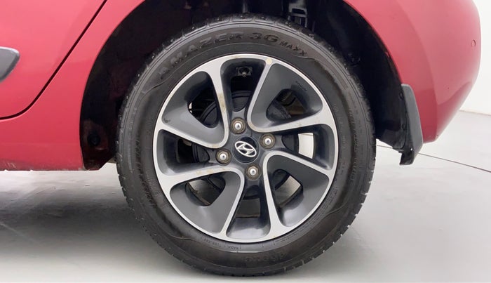 2017 Hyundai Grand i10 ASTA 1.2 CRDI, Diesel, Manual, 13,313 km, Left Rear Wheel