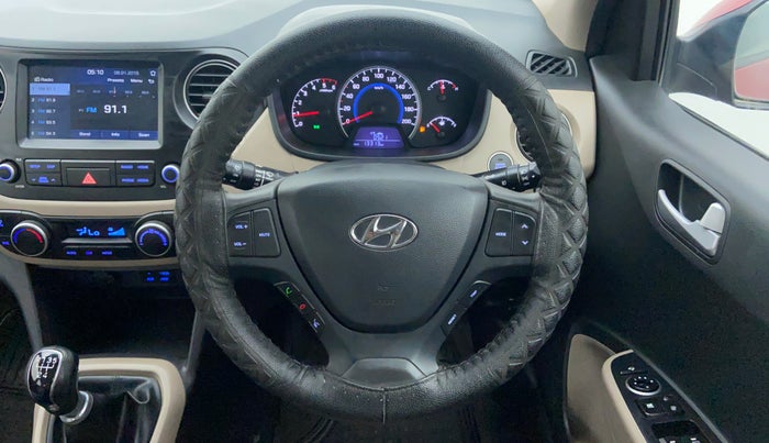 2017 Hyundai Grand i10 ASTA 1.2 CRDI, Diesel, Manual, 13,313 km, Steering Wheel Close Up