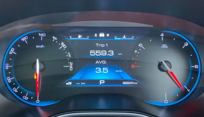 2019 MG HECTOR SHARP DCT PETROL, Petrol, Automatic, 92,298 km, Odometer Image
