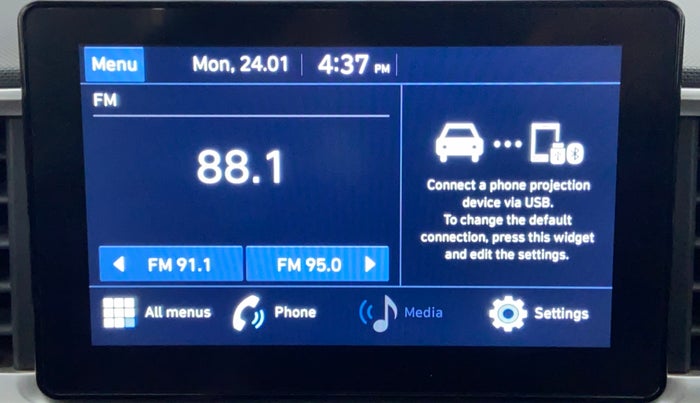 2020 Hyundai VENUE SX 1.0 GDI IMT, Petrol, Manual, 18,230 km, Infotainment System