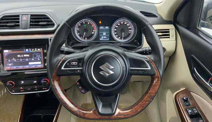 2017 Maruti Dzire ZXI Plus AMT, Petrol, Automatic, 38,194 km, Steering Wheel Close-up