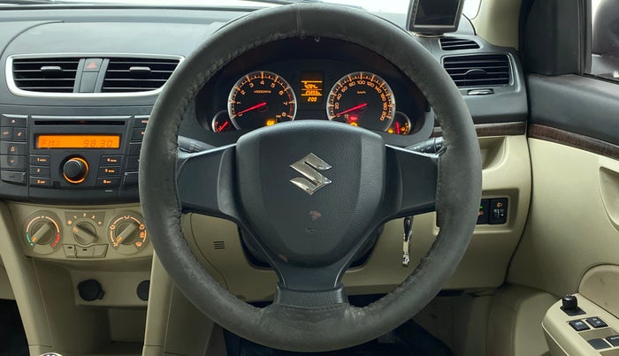 2014 Maruti Swift Dzire VXI 1.2 BS IV, Petrol, Manual, 26,033 km, Steering Wheel Close Up