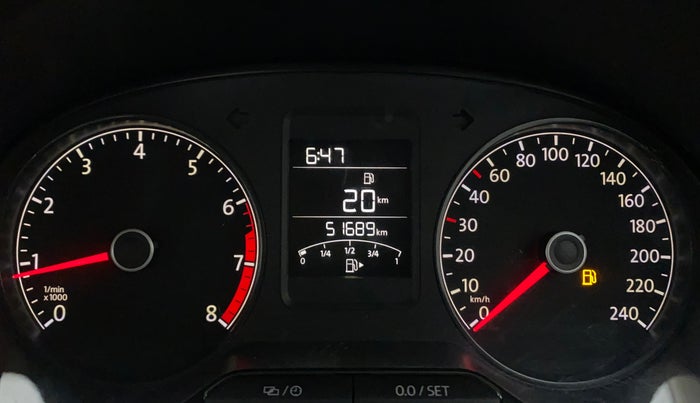 2017 Volkswagen Ameo HIGHLINE1.2L, Petrol, Manual, 51,689 km, Odometer Image