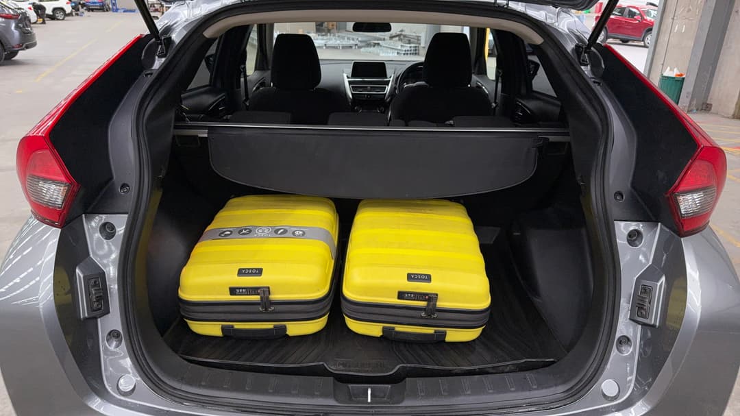 2017 Mitsubishi Eclipse Cross Ls (2WD), Automatic, 112724 km, Boot Inside View with Luggage