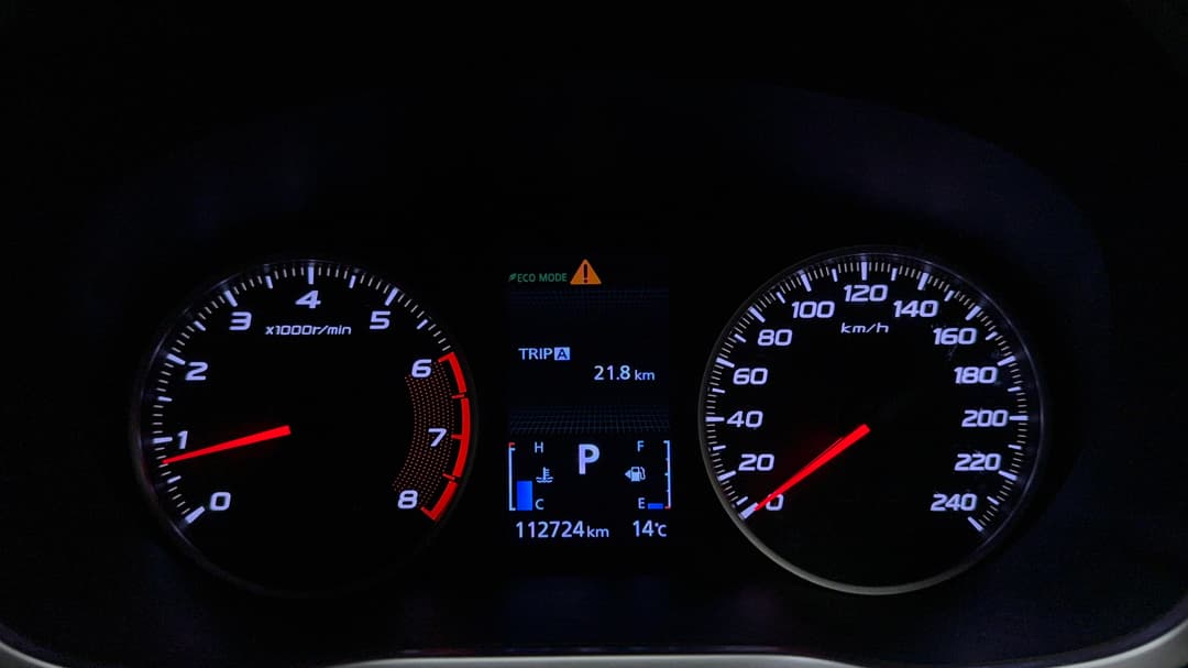 2017 Mitsubishi Eclipse Cross Ls (2WD), Automatic, 112724 km, Odometer View