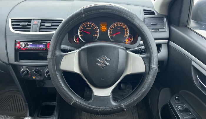 2014 Maruti Swift VXI D, Petrol, Manual, 56,441 km, Steering Wheel Close Up