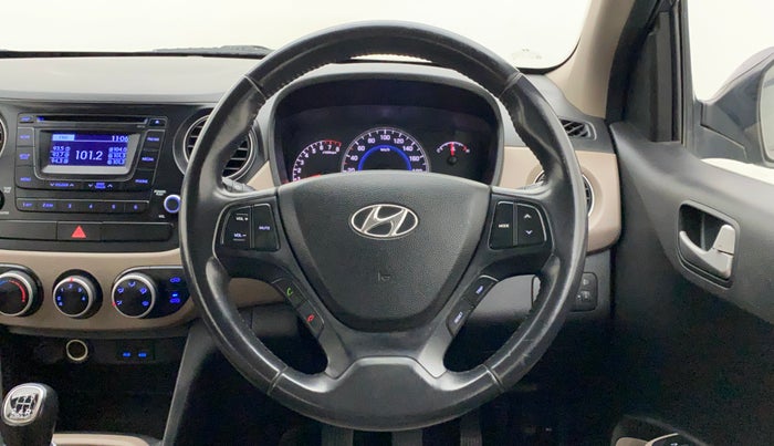 2015 Hyundai Grand i10 ASTA 1.2 KAPPA VTVT, Petrol, Manual, 79,623 km, Steering Wheel Close Up