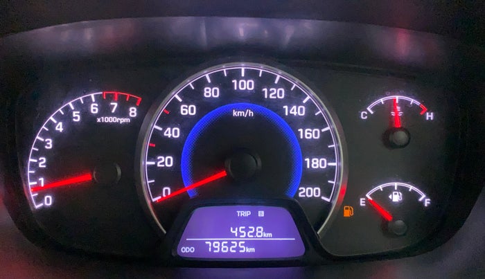 2015 Hyundai Grand i10 ASTA 1.2 KAPPA VTVT, Petrol, Manual, 79,623 km, Odometer Image