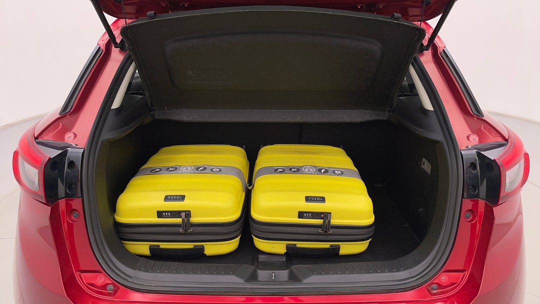 2018 Mazda CX-3 S Touring (fwd), Automatic, 57563 km, Boot Inside View with Luggage