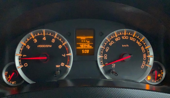 2017 Maruti Swift VXI, Petrol, Manual, 46,948 km, Odometer Image