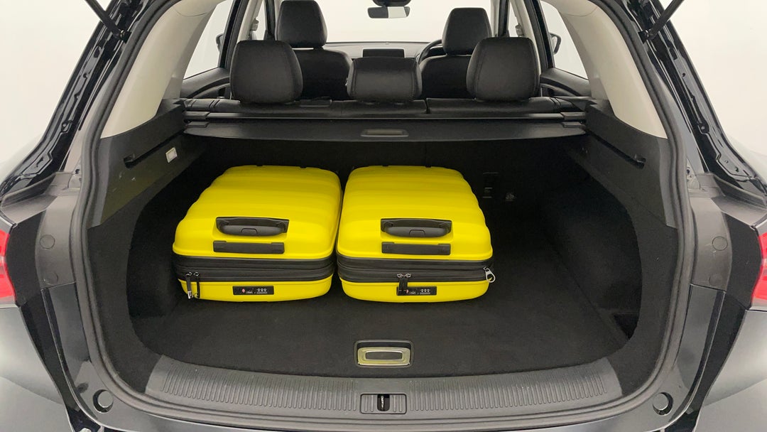 Boot Inside View with Luggage