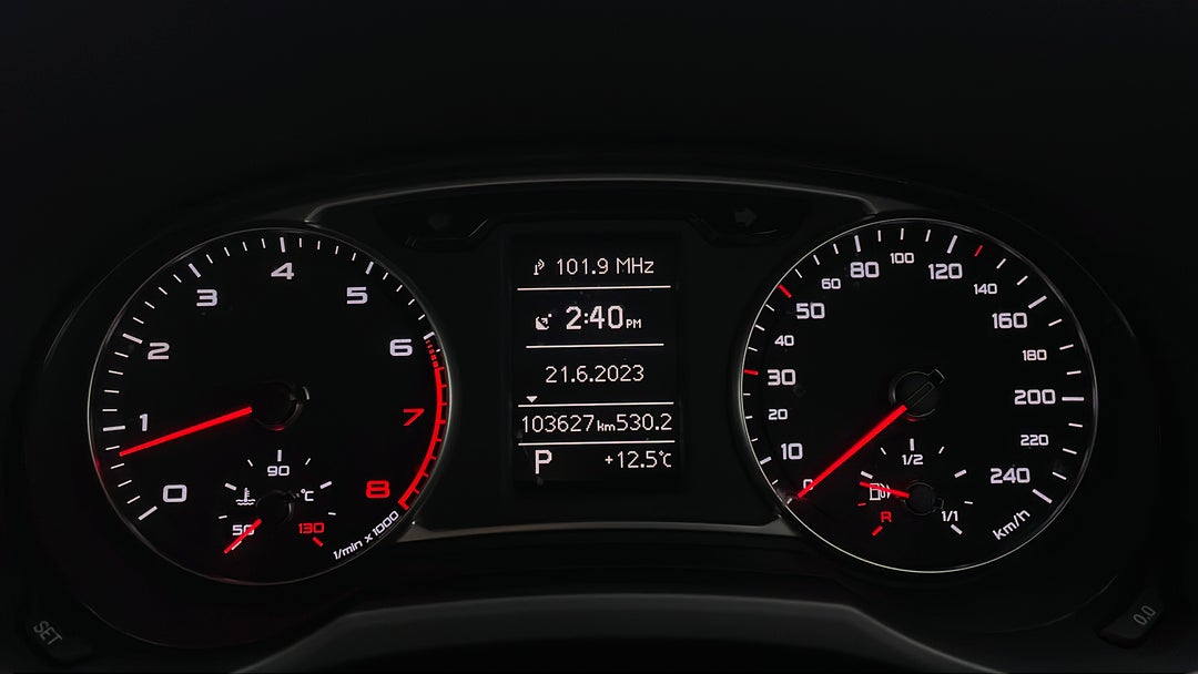 2012 Audi A1 Sportback 1.4 Tfsi Ambition, Automatic, 103627 km, Odometer View