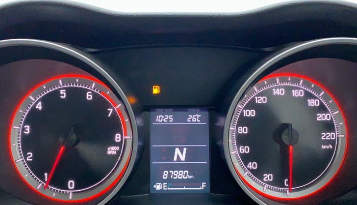 2018 Maruti Swift VXI AMT D, Petrol, Automatic, 88,056 km, Odometer Image