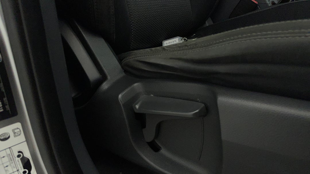 Drivers Side Adjustment Panel