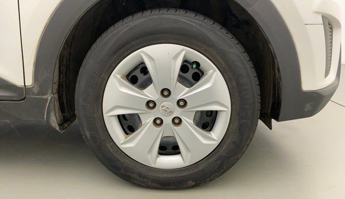 2017 Hyundai Creta E PLUS 1.6 PETROL, Petrol, Manual, 47,755 km, Right Front Wheel