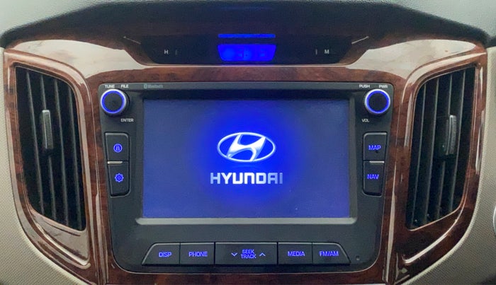 2017 Hyundai Creta SX PLUS AT 1.6 PETROL, Petrol, Automatic, 12,625 km, Infotainment System