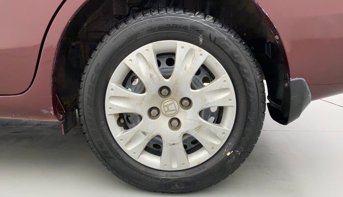 2013 Honda Amaze 1.2 SMT I VTEC, Petrol, Manual, 73,007 km, Left Rear Wheel